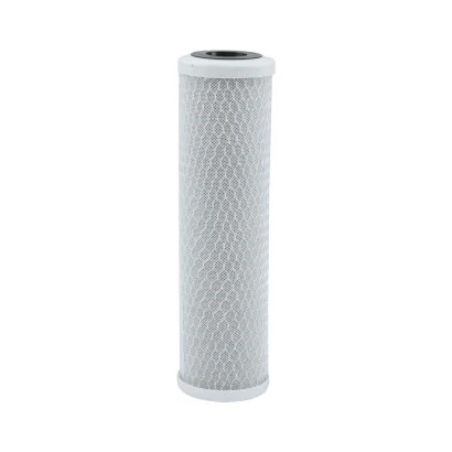 Cartucho Carbón Activado en BlockStd 10" elimina Sabor Olor Cloro