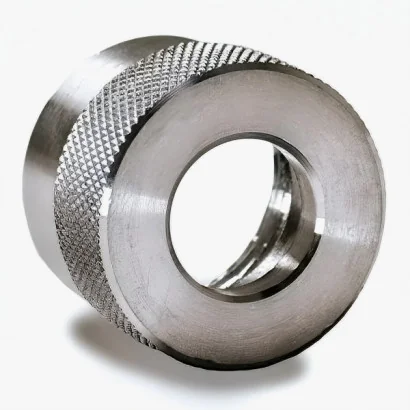 Tuerca Acero Inoxidable con Orificio para Manga cuarzo UV de 4 a 12 Watts bulbo 2 pines