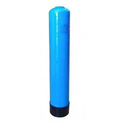 Tanque Aquatrol de Presión para filtro o suavizador , Fibra de Vidrio de 2.5"T, 9x48", Azul, 1 pie cúbico