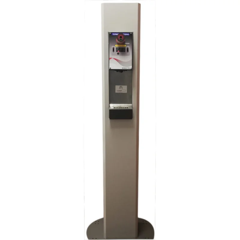 Sistema Termo Portero básico, alarma temperatura y despachador sanitizante Sistema Termo Portero básico, alarma temperatura y despachador sanitizante