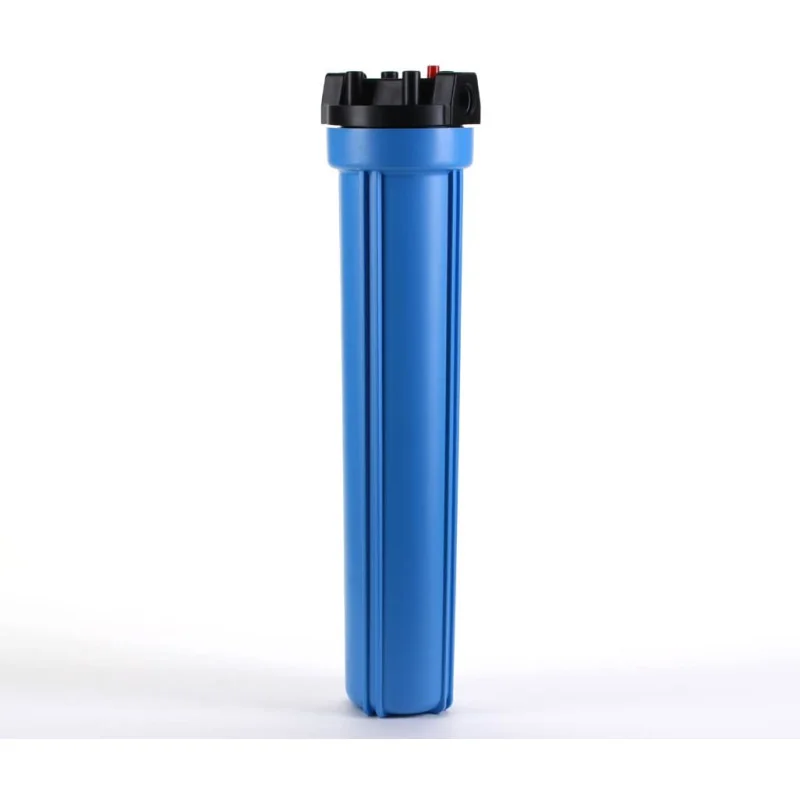 Portafiltros 2.5" x 20" azul estándar comercial HF5-20BLBK34PR Hydronix Portafiltros 2.5" x 20" azul estándar comercial HF5-20BLBK34PR Hydronix