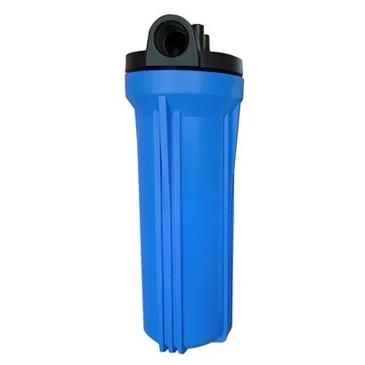 HF3-10BLBK12 Portafiltro Azul HYDRONIX NSF Tapa Costilla Delgada 1/2"