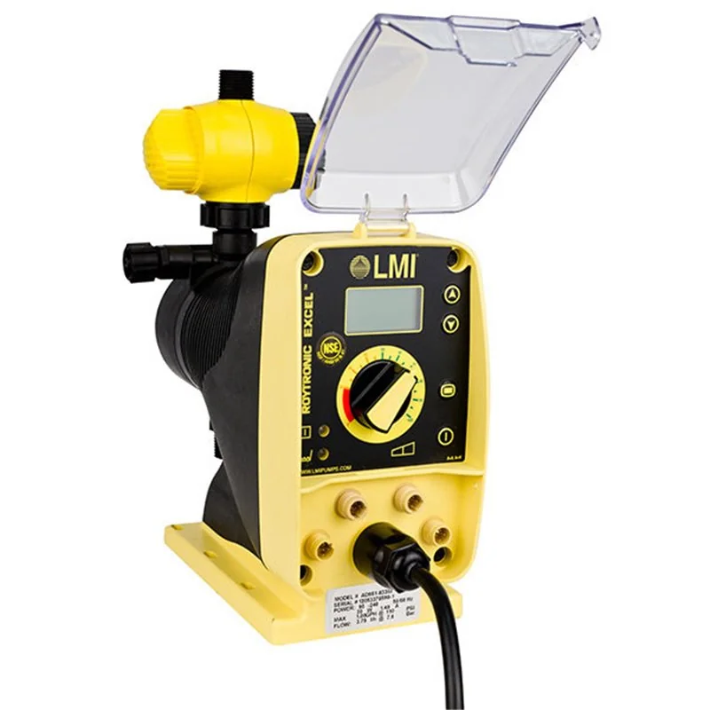 AD841-838SI LMI Bomba dosificadora 1.9lph 250 Psi Cabezal PVC