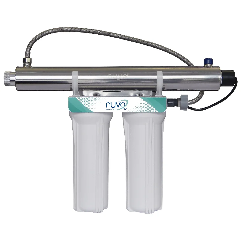 UVNUVO Purificador de agua por LUZ UV 25 Watts 4 etapas 23 LPM 1/2" UVNUVO Purificador de agua por LUZ UV 25 Watts 4 etapas 23 LPM 1/2"