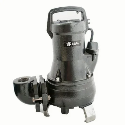 Bombas sumergibles para lodos ESPA serie DRAINEX 2" Sólidos 45 mm1.5 HP 230 Volts 3 fase