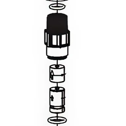 48672 LMI Adaptador para Válvula de Inyección Roscada 1/2" NPT