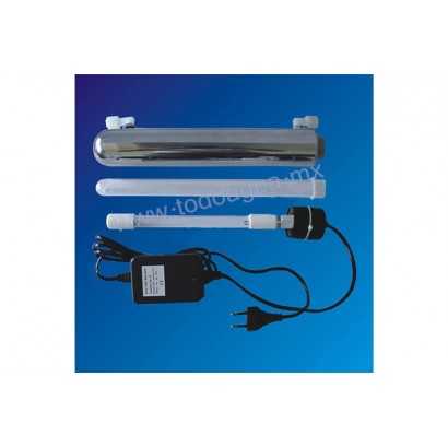 Luz Ultravioleta 6W 2 LPM ideal para osmosis inversa de 50 GPD