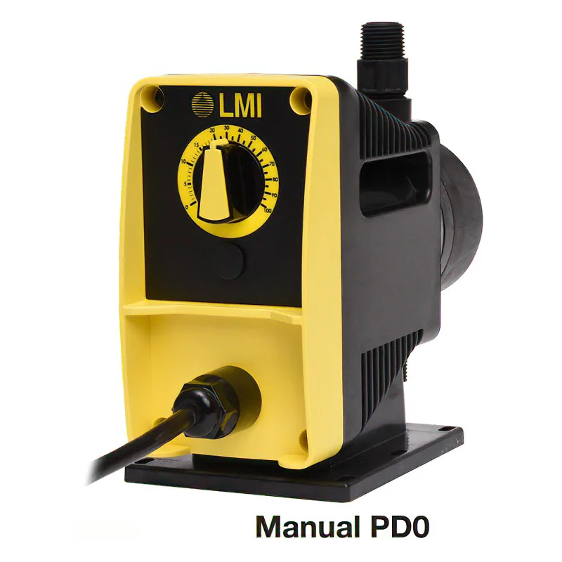 Bomba Dosificadora de Qímicos LMI 2.2 lts/Hr. 250 psi