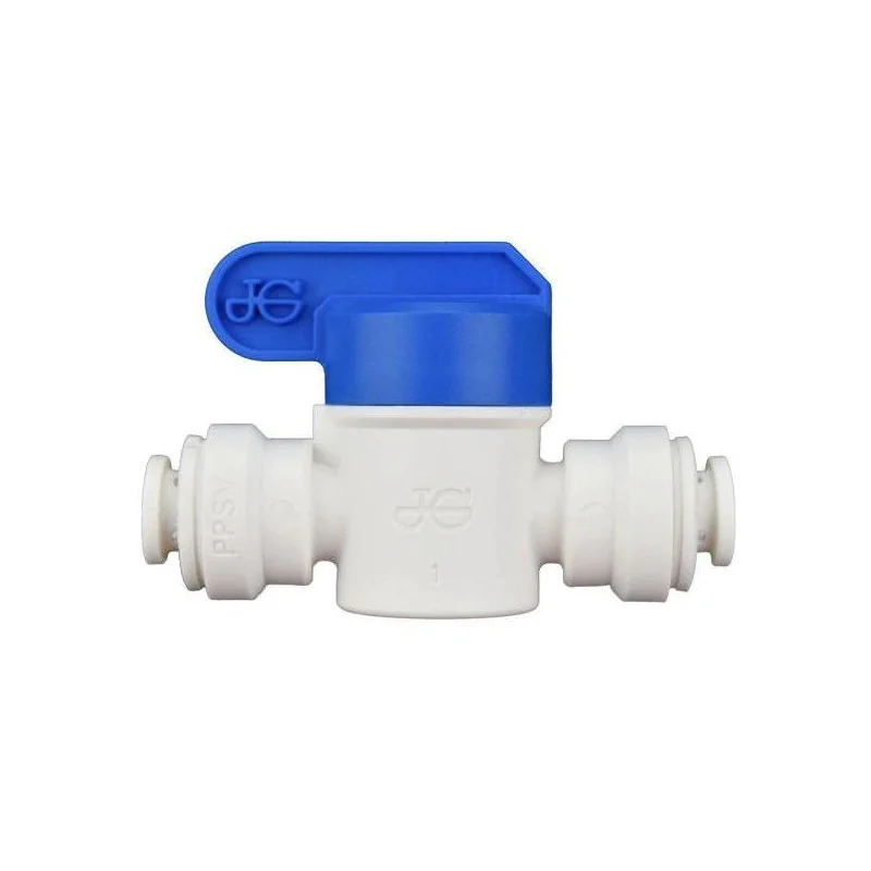 PPSV041212W Válvula Recta John Guest conexión rápida de 3/8" para tubing