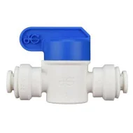 PPSV041212W Válvula Recta John Guest conexión rápida de 3/8" para tubing