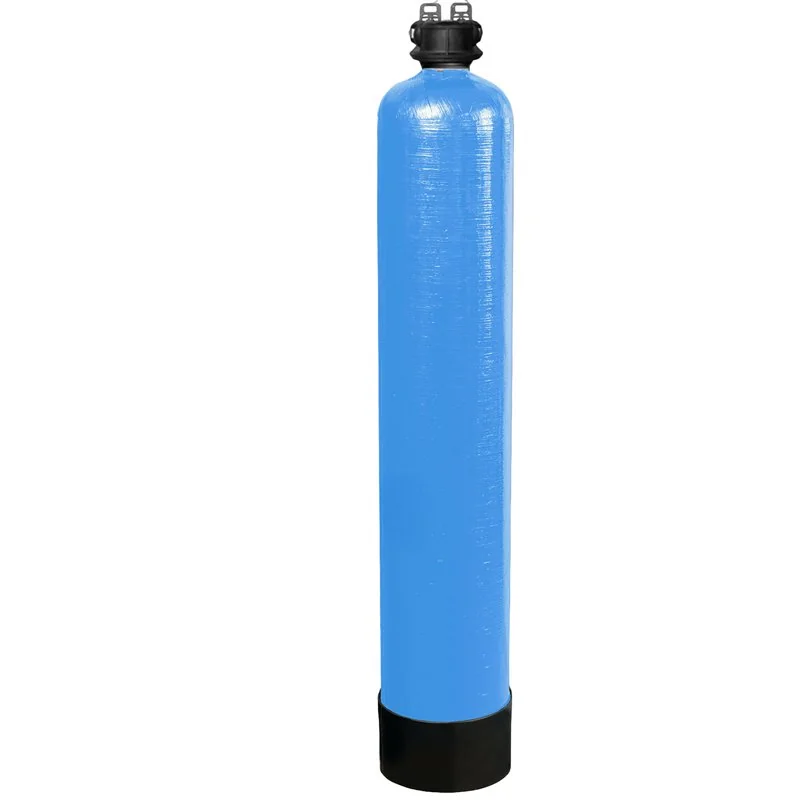 Filtro de Calcita 1.5 ft3 sistema neutralizador de PH Cabezal entrada/salida
