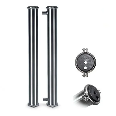 SPV-4040-12 Portamembranas SS 300psi 4"x 40" Puertos 1/2" | SPV-4040-12 | Hydronix