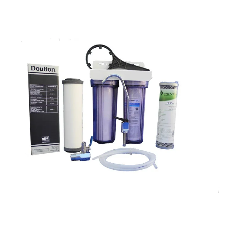 Filtro DUO Reduce Sedimentos, cloro, bacterias y virus Filtro DUO Reduce Sedimentos, cloro, bacterias y virus